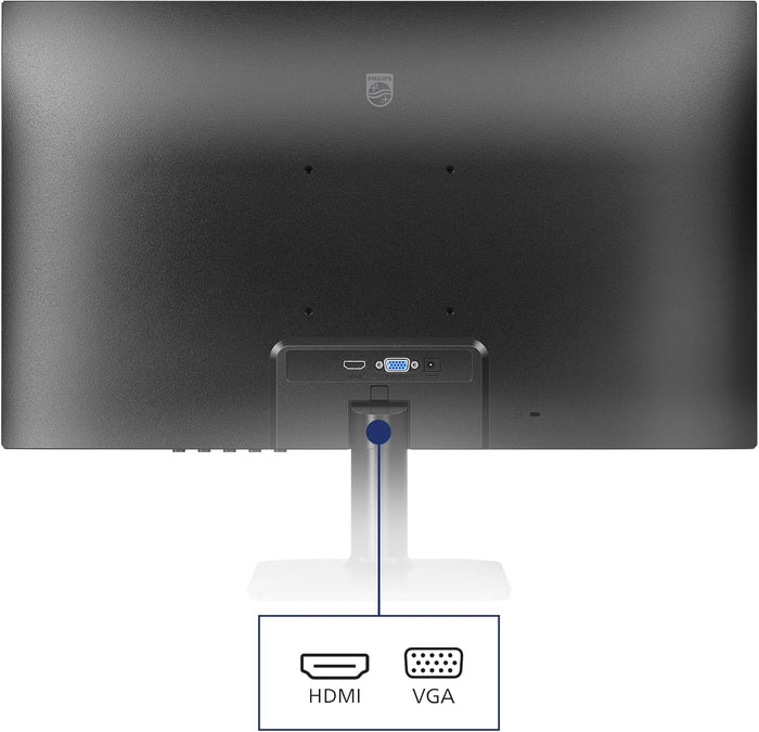 Monitor Philips 23,8″ Full HD VA 100 Hz per Ufficio, Smart Working e Home Entertainment – modello 24E2N1100LB/00 Flicker-Free, LowBlue Mode, Adaptive Sync, HDMI & VGA