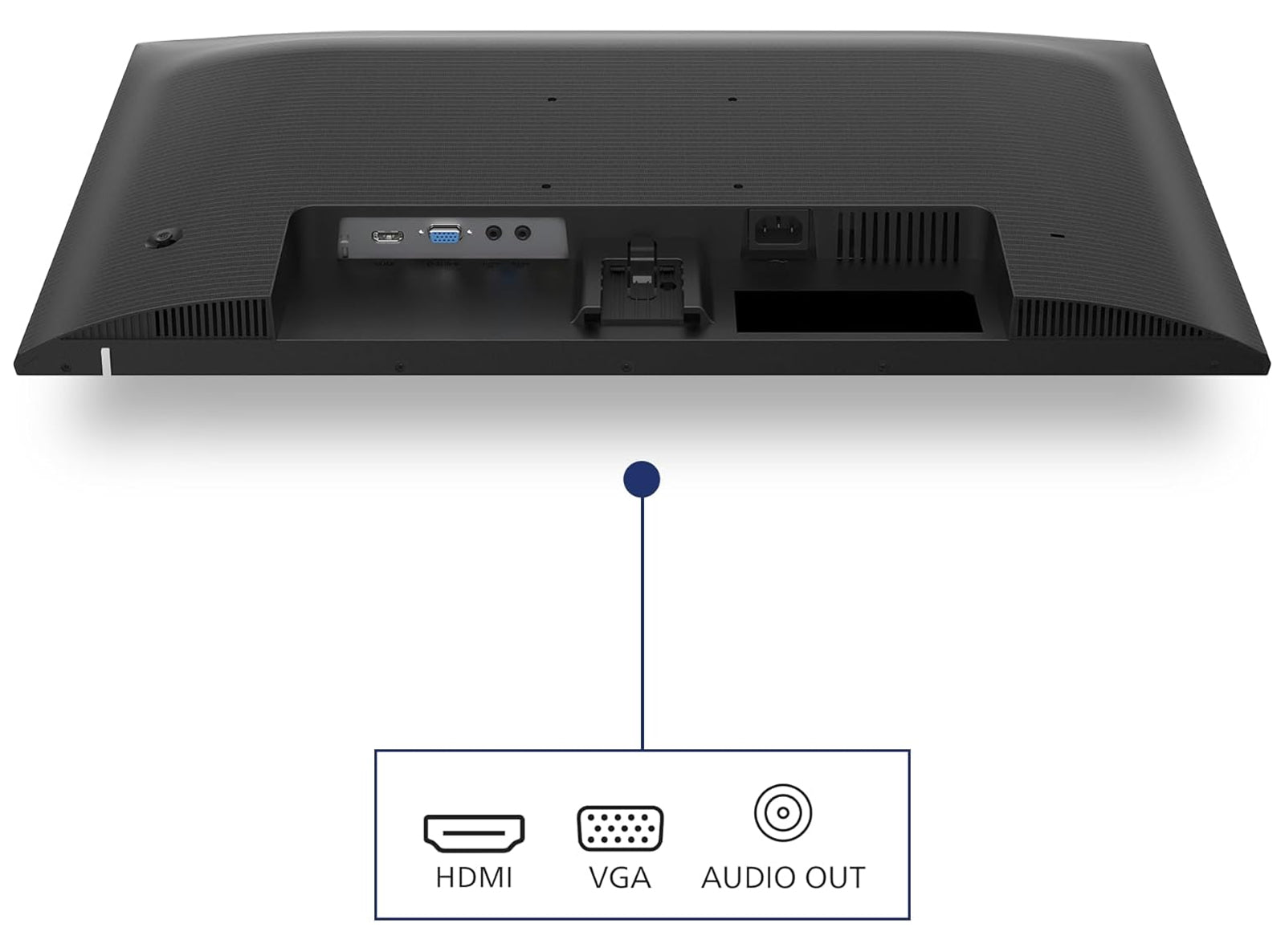Monitor Philips 27E1N1100A/00 da 27″ Full HD 100 Hz per Ufficio e Home Entertainment Altoparlante Integrato– HDMI 1.4 & VGA