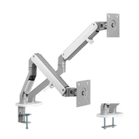 Bracci Monitor Selbu per Scrivania Supporto Doppio pro.tec