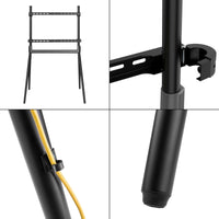 Piedistallo per TV Vega a 4 Gambe - Nero pro.tec