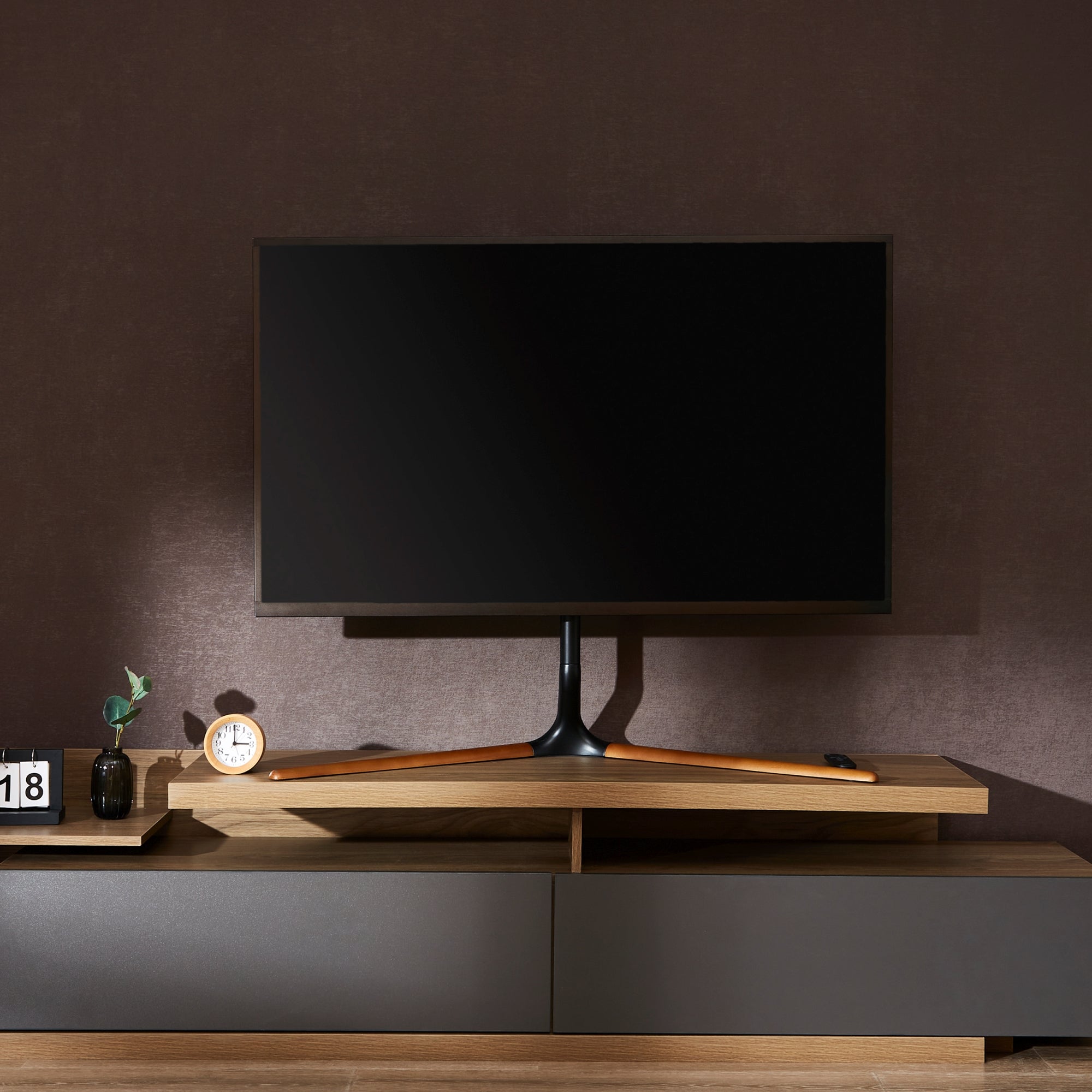 Piedistallo TV Ystad Stand Girevole per Schermo fino a 65 pollici pro.tec