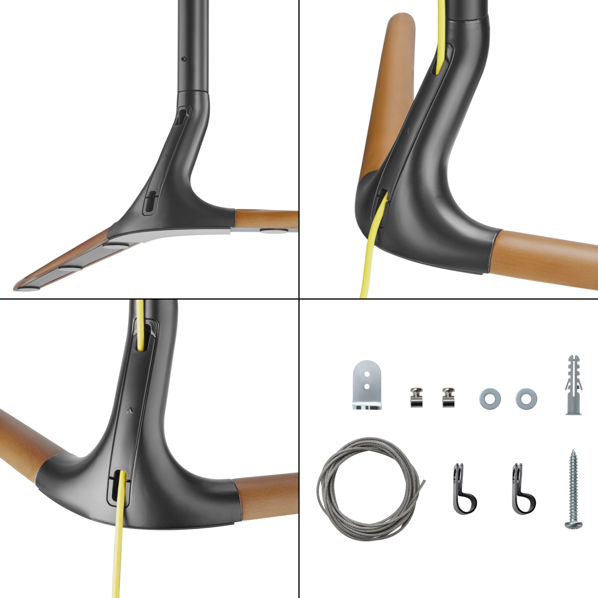 Piedistallo TV Ystad Stand Girevole per Schermo fino a 65 pollici pro.tec