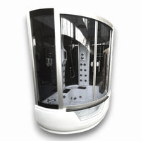 Vasca-doccia idromassaggio angolare 150 x 150 cm - Montecarlo