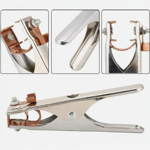 Morsetto di massa per saldatura 500A bocca 80mm Pinza Per Saldatrice Art.451050