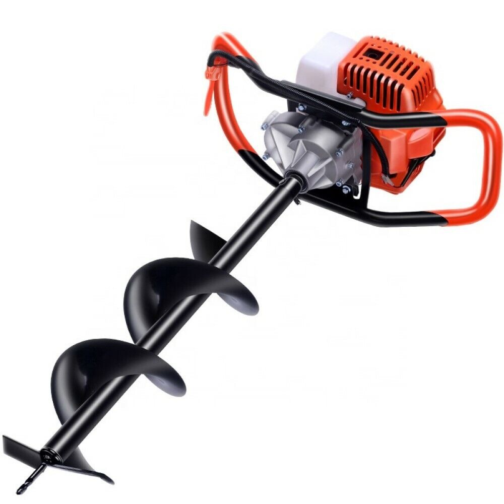 Mototrivella a scoppio trivella trivellatrice a miscela 52CC 2.3CV con 3 punte