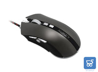 Mouse Gaming USB con 8 pulsanti programmabili Fino a 4000 DPI RGB LED per PC