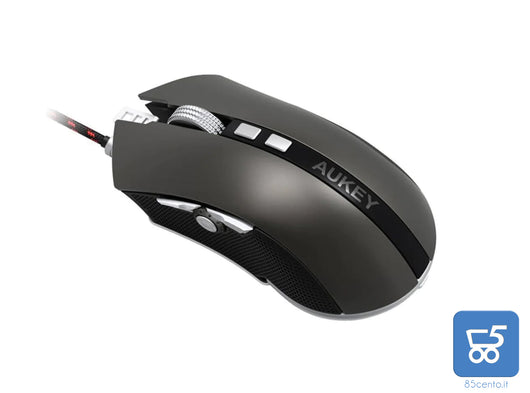 Mouse Gaming USB con 8 pulsanti programmabili Fino a 4000 DPI RGB LED per PC