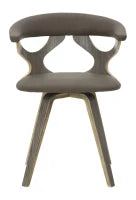 Sedia Lugano -D- Cm 54.5X53.5X75.5 (Altezza Seduta Cm 49.5)