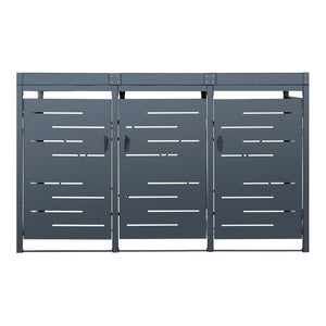 Copribidone esterno in acciaio zincato 122 x 196 x 80 cm 03_0006692