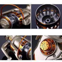 Mulinello da pesca spinning surfcasting fiume mare recupero 5.2:1 Art. 78061