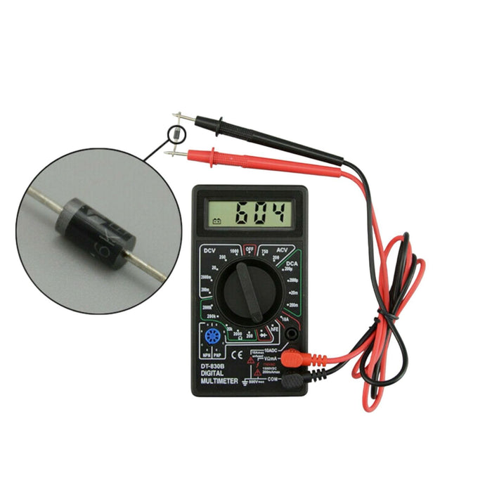 Multimetro Digitale DT830B Multimetro Digitale AC/dc LCD 750 / 1000V voltmetro amperometro Tester