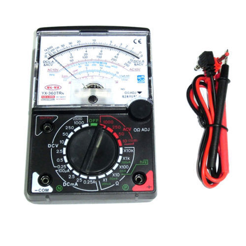 Multimetro tester analogico portatile voltmetro amperometro Ohmmetro YX-360TRN