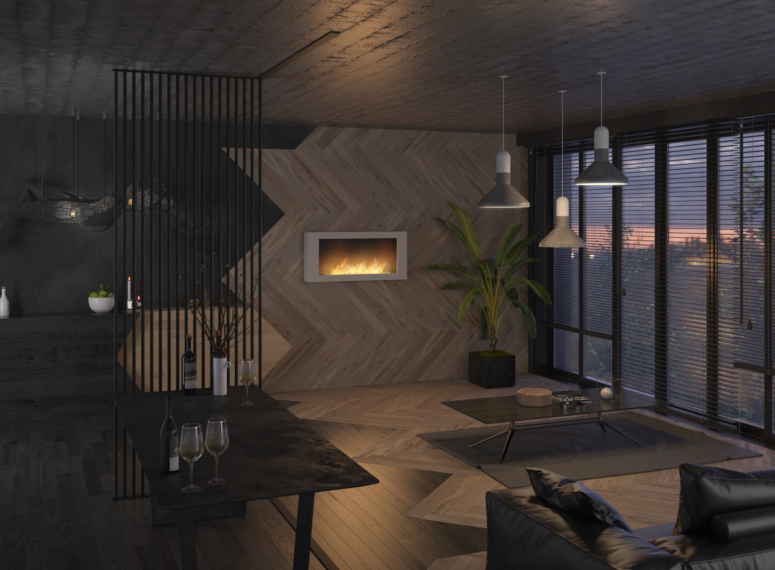 Biocamino Murall 1200 - Bianco