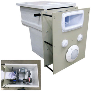 Muro filtrante Filtrinov per piscine in casseri - potenza 14 m³/h - Muro Filtrante Filtrinov Per Piscine In Casseri - Potenza 14 M³/h By-pass E Sterilizzatore