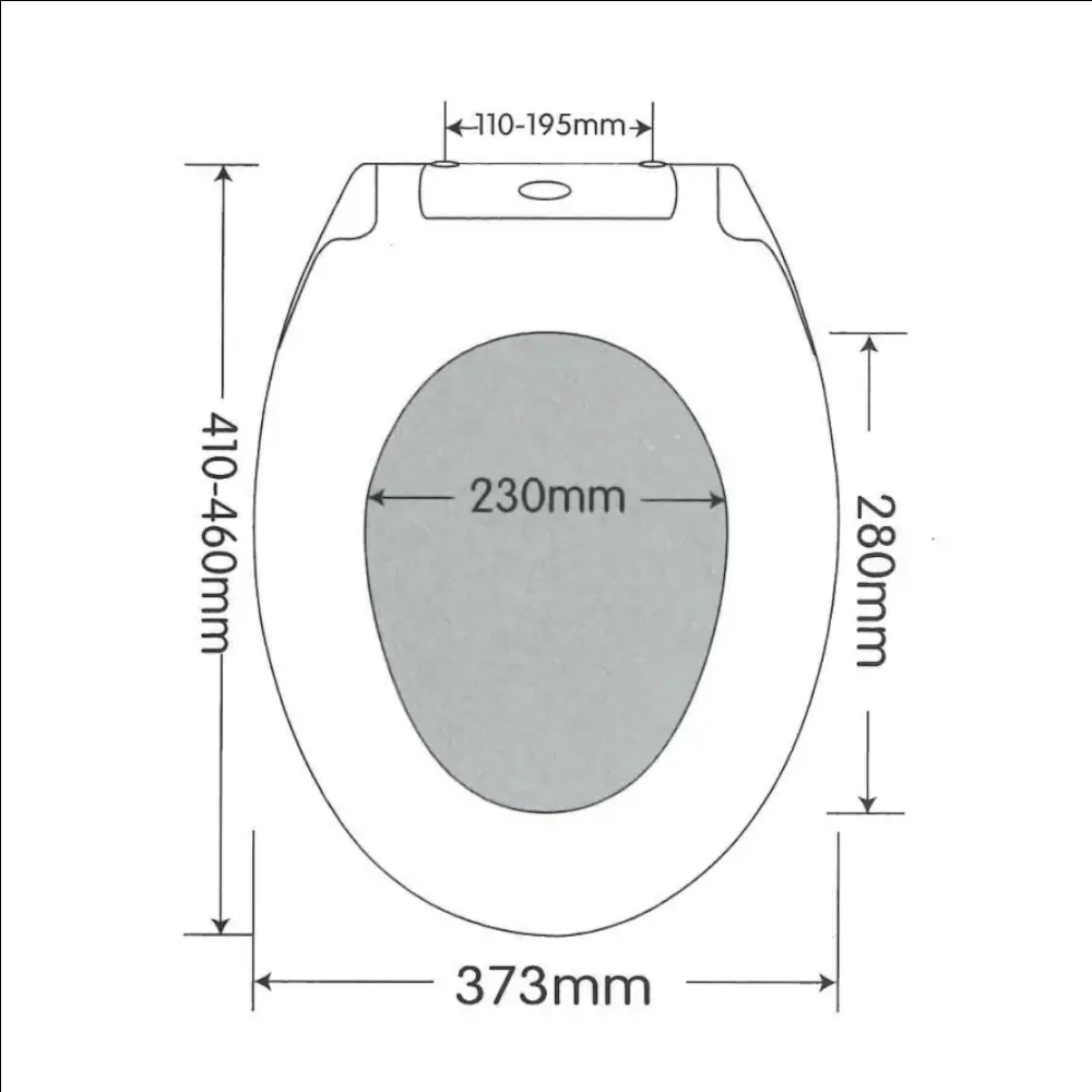 Sedile wc universale termoindurente bianco cerniere acciaio inox sgancio rapido