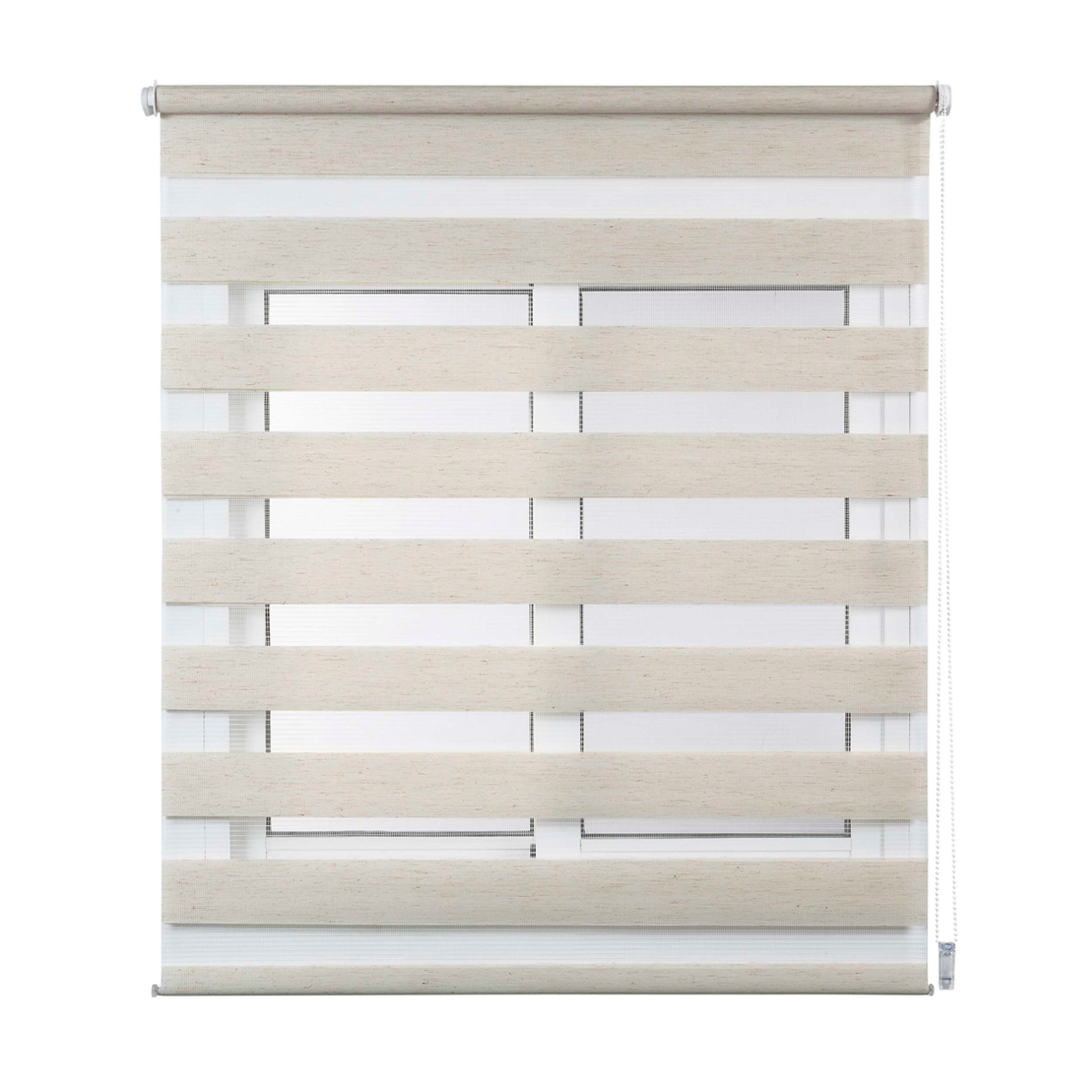 Tenda a Rullo giorno / notte installazione senza foratura EasyFix Lino 120x180 cm