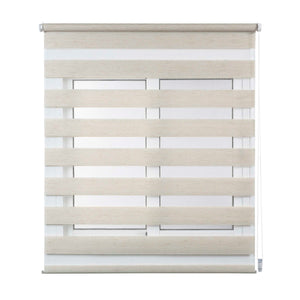 Tenda a Rullo giorno / notte installazione senza foratura EasyFix Lino 150x180 cm