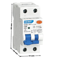 Chint 519864 nxbl-40y 1p+n c 25a 30ma a 4,5ka interruttore differenziale