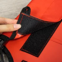 Lettino per Cani Grandi Rialzato con Tessuto a Rete, Peso Massimo 30kg, 91.5x76.2x18 cm, Rosso