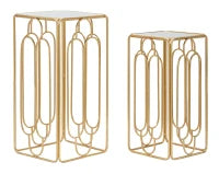 Porta Telefono Arty Coppia Quadrato Cm 34X34X70-29X29X60