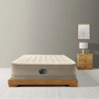 64428ND - Materasso Matrimoniale Ultra Plush Dura Beam Con Tecnologia Fiber-Tech Con Pompa Elettrica Incorporata Cm 152X203X46