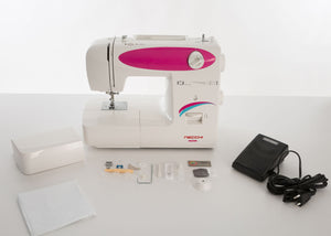 Necchi N82, macchina per cucire meccanica con 8 punti cucitura ed asola in 4 tempi