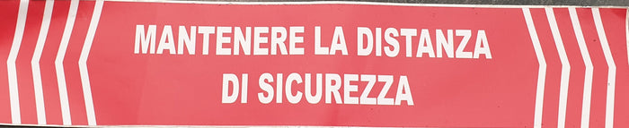 NASTRO AD 100X10 DISTANZA DI SICUREZZA