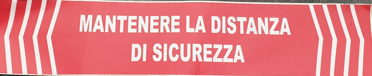 NASTRO AD 50X10 DISTANZA DI SICUREZZA
