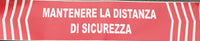 NASTRO AD 50X10 DISTANZA DI SICUREZZA