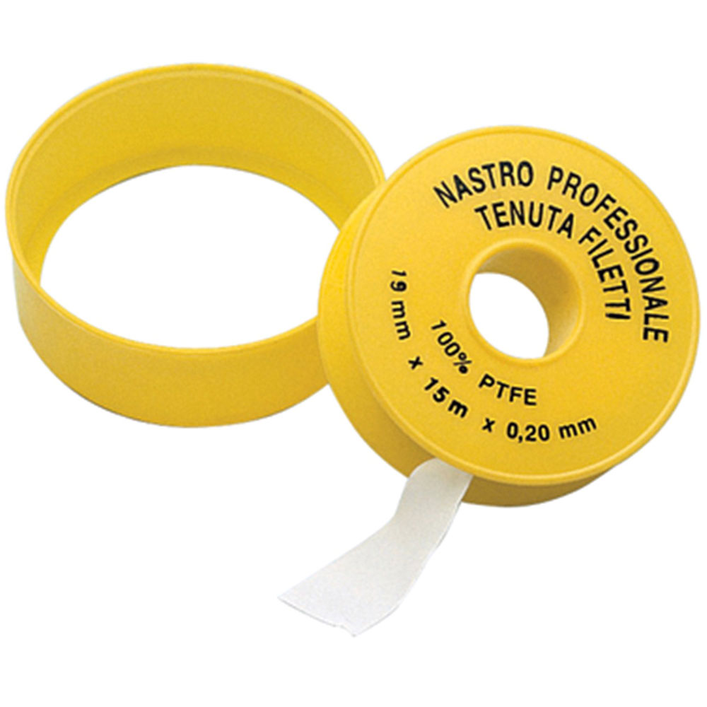 NASTRO PTFE PROFESSIONAL H 19mm X 15 m X 0,2mm - FACOT