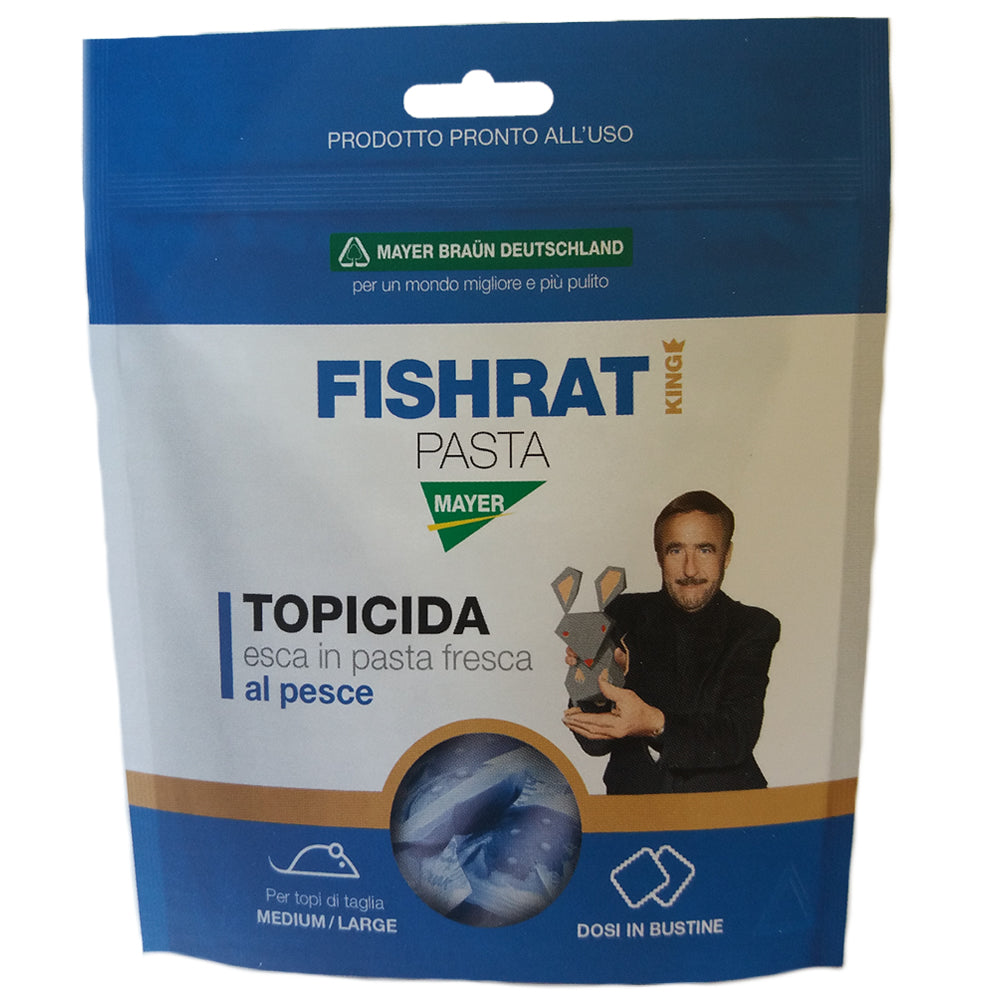 Fishrat pasta mayer topicida esca in pasta fresca al pesce grammi 150 per topi medi e grandi