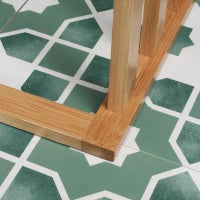 Portasciugamani a 3 Sbarre in Bambù , Design Leggero e Portatile, 48x25.8x94 cm, color Legno