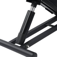 Neil - Sedia Sgabello Ergonomico Posturale Ortopedico con Schienale max 110 Kg Nero