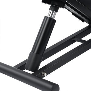 Neil - Sedia Sgabello Ergonomico Posturale Ortopedico con Schienale max 110 Kg Nero