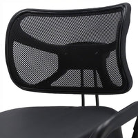 Neil - Sedia Sgabello Ergonomico Posturale Ortopedico con Schienale max 110 Kg Nero