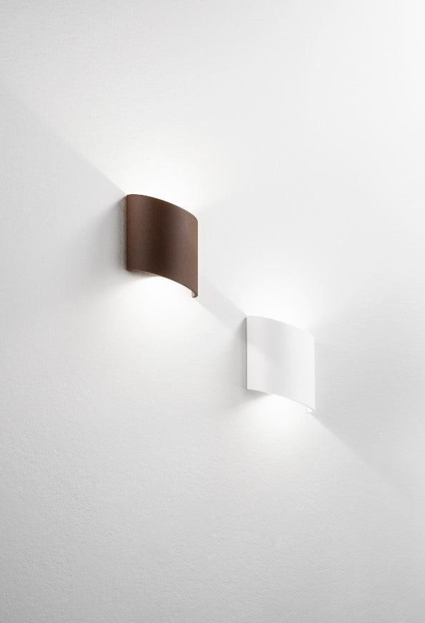 NEVIO APPLIQUE 6W 595LM 4000K IP54 CORTEN H.15CM