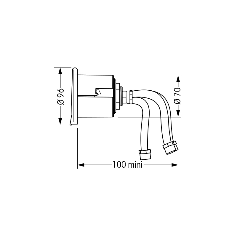 NICCHIA CROMAT QUADR PER MISCELATOR
