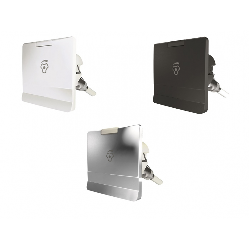 NICCHIA QUADRATA NERA CON MISCELA