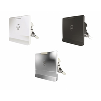 NICCHIA QUADRATA NERA CON MISCELA