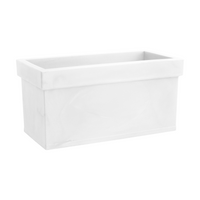 Nicoli vaso in resina Themis Cassetta 80 cm