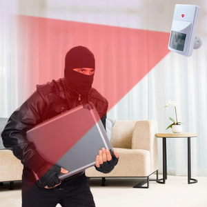 Bravo sensore movimento interno bianco wireless per abbinamento allarme scudo