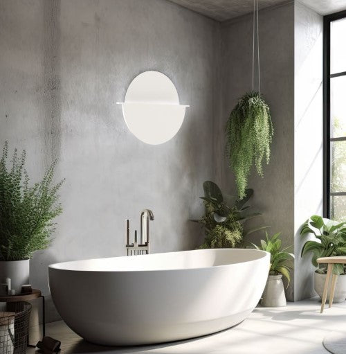 NINFEA-B Applique da parete bianco led integrato dimmerabile SDD 2800 - 5000k, lumen 2720 34W