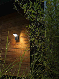 NINJA APPLIQUE 20W 1588LM 4000K IP65 NERO H.21CM