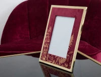 Cornice Glam Bordeaux Cm 24X1.5X29 (Misura Interna Cm 15X20)
