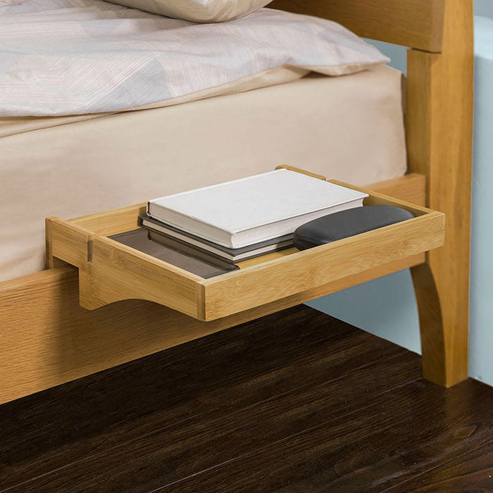 Vassoio da letto Mensole per Camerette Comodino Piccolo Portaoggetti sul Comodino Legno NKD01-N