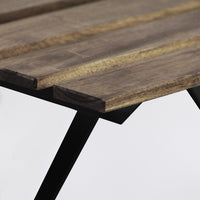 Set Tavolino e due sedie da Giardino modello Bistrot