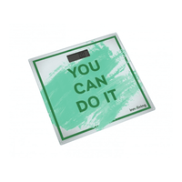 Bilancia Pesapersone Ultraslim "You Can Do It"_Verde Innoliving INN-142G