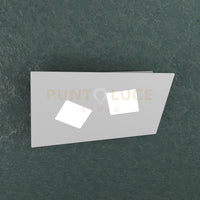 NOTE APPLIQUE-PLAFONIERA 2 LUCI GRIGIO 1140-2-GR