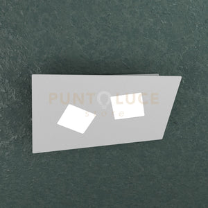 NOTE APPLIQUE-PLAFONIERA 2 LUCI GRIGIO 1140-2-GR