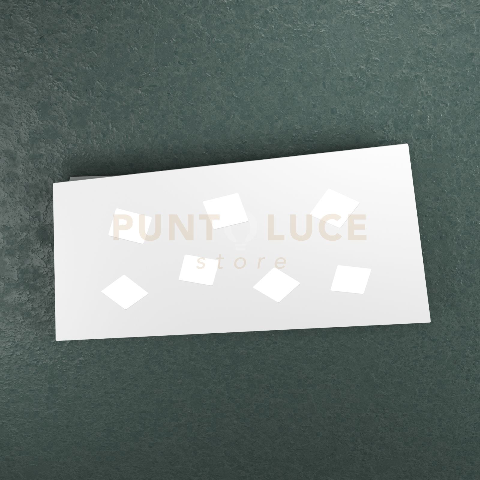 NOTE APPLIQUE-PLAFONIERA 7 LUCI BIANCO 1140-7-BI